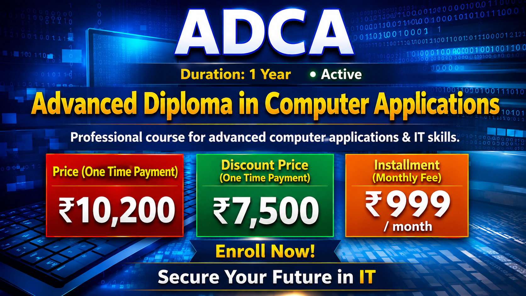 ADCA Course Image