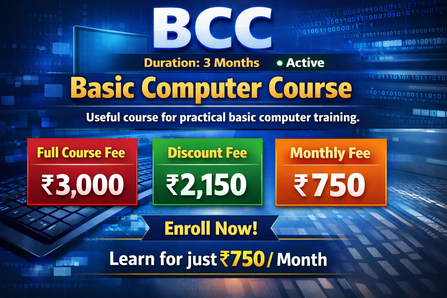 BCC Course Image